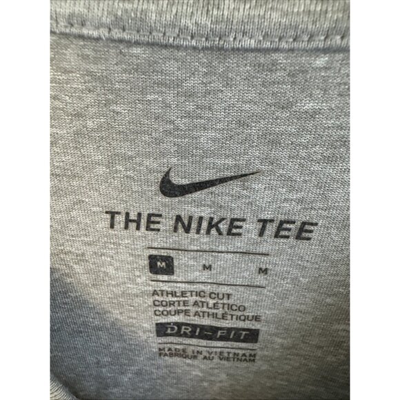 NIKE OSU Oklahoma State Gray Long Sleeve T-shirt Size Medium - Picture 3 of 5